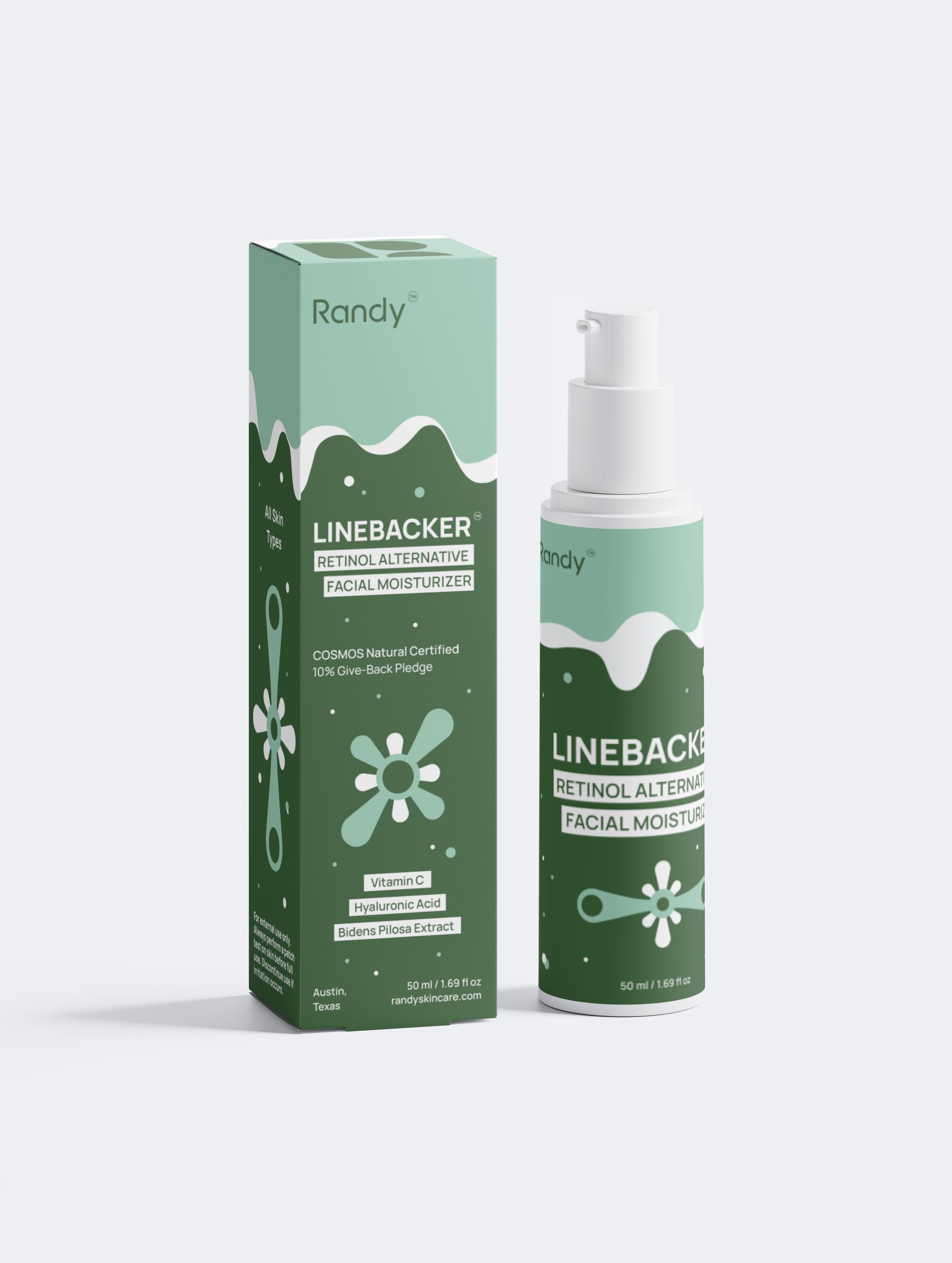 Linebacker Retinol Alternative Facial Moisturizer