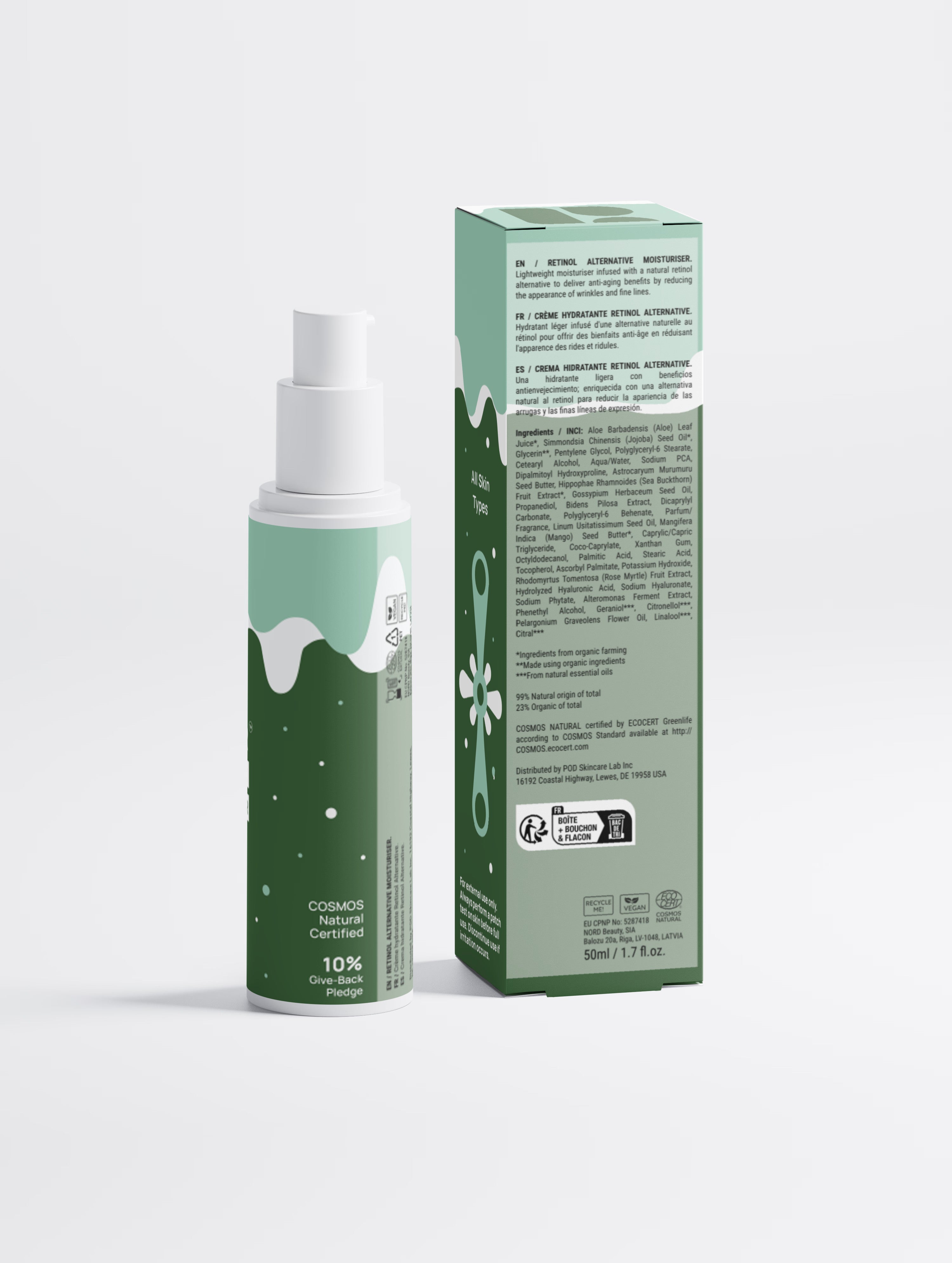 Linebacker Retinol Alternative Facial Moisturizer