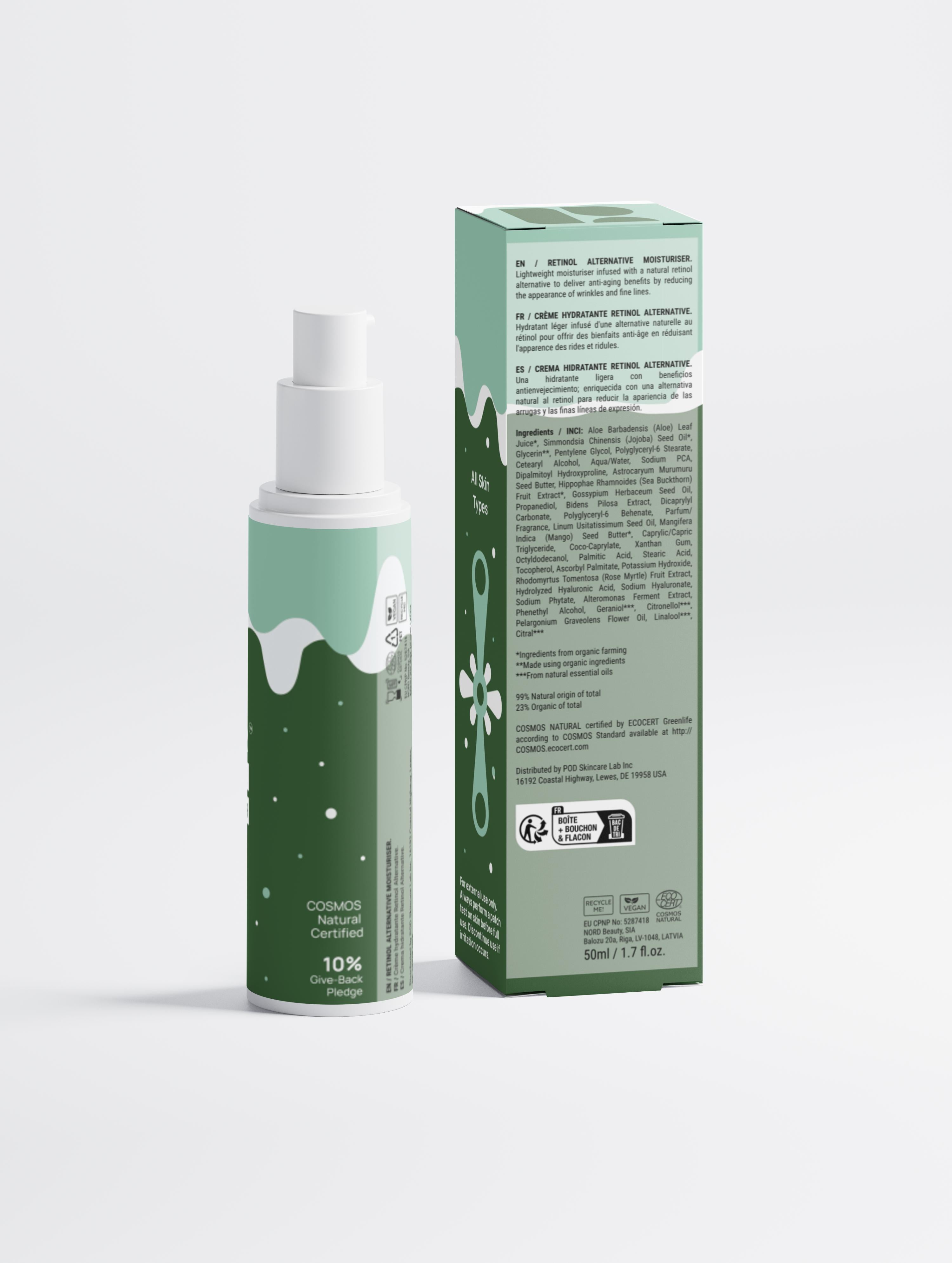 Linebacker Retinol Alternative Facial Moisturizer
